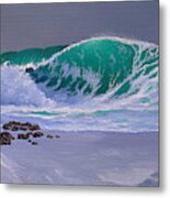 Emerald Night Metal Print