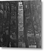 Empire State Buidling Metal Print