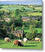 England, Gloucestershire,   Cotswolds Metal Print