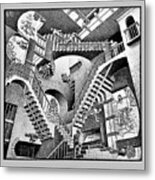 Escher 131 Metal Print
