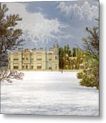 Eshton Hall, Yorkshire, Home Of Baronet Metal Print