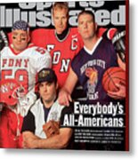 Everybodys All-americans Athletes Of The New York City Fire Sports Illustrated Cover Metal Print