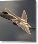 F-23a Black Widow Ii Metal Print