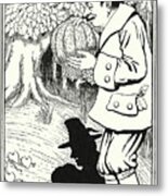 Fables Of La Fontaine, The Acorn And The Pumpkin Metal Print