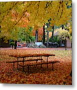 Fall Picnic Metal Print