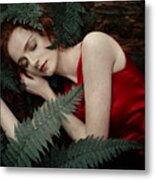 Fern Fairy Metal Print