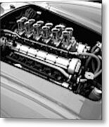 Ferrari Engine Metal Print