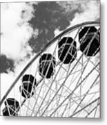 Ferris Wheel Metal Print
