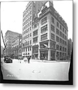 Fifth Avenue From 51st Street To 53rd Metal Print