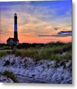 Fire Island Lighthouse Metal Print