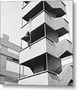 Fire Station Tower Metal Print