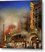 Firefighter - Fire Sale Today Only 1916 Metal Print