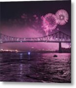 Fireworks Metal Print