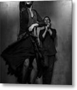 Flamenco Dancer Metal Print