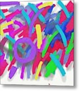 Floating Color Metal Print