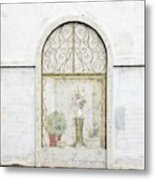 Flower Shop Metal Print