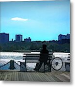 Flushing Meadows Park Queens Ny Color Metal Print