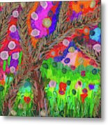 Forest Of Many Colors Metal Print