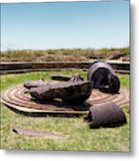 Fragments From A Rodman Cannon Metal Print
