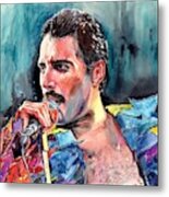 Freddie Mercury, New York City 1983 Metal Print