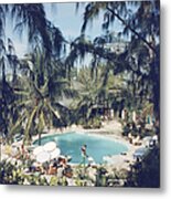 French Leave Hotel Metal Print