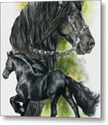 Fresian Metal Print