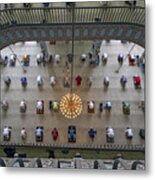 Friday Prayer Held With Social Distancing Metal Print