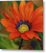 Garden Flower Impressionist Metal Print