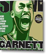 Garnett: Can Kg And The Gange Doube Up? Slam Cover Metal Print
