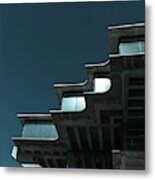 Geisel Library Cold Tone Metal Print