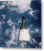 Gemini 7 In Orbit Metal Print