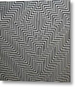 Geometric Pattern Metal Print