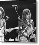 George Harrison And Eric Clapton Metal Print