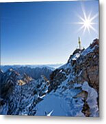 Germany, Bavaria, Wetterstein Metal Print