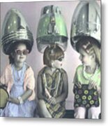 Girls Day Out Metal Print