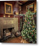 Glensheen Library #2 Metal Print