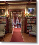 Glensheen Library #3 Metal Print