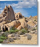 Gneiss Rock Formations Metal Print