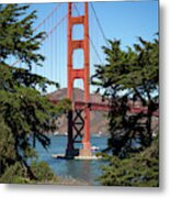 Golden Gate Tower Metal Print