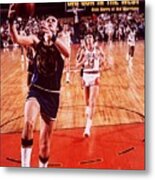 Golden State Warriors Rick Barry... Sports Illustrated Cover Metal Print