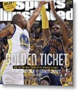 Golden Ticket How The Nba Finals Turned On The Matchup Sports Illustrated Cover Metal Print