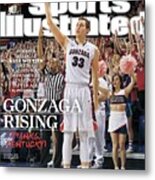 Gonzaga Rising Sports Illustrated Cover Metal Print