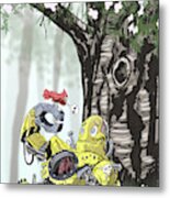 Good Robot Metal Print