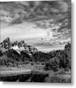 Grand Teton Mountain Ii Metal Print