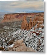 Grand View Point View At Sunset Metal Print