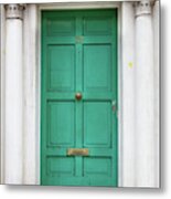 Green Door Architecture - Dublin Metal Print