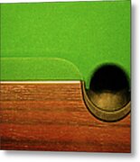 Green Pool Hole Metal Print