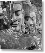 Guardians Of Stone Metal Print