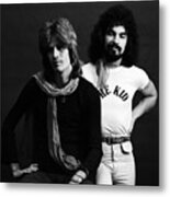 Hall And John Oates In Nyc Metal Print