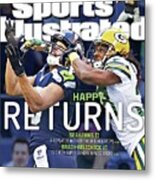 Happy Returns Seahawks Ii, Brady-belichick Vi Sports Illustrated Cover Metal Print
